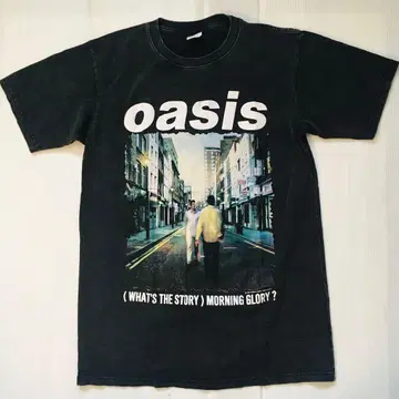 오아시스 oasis 모닝 글로리 L 밴딩 티셔츠