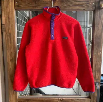 80년대 초창기 삼각형 택 Patagonia Snap-T USA제