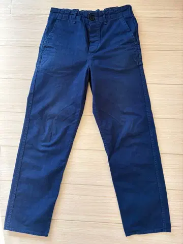 오어슬로우 orSlow 프렌치 워크 팬츠 파랑 사이즈 0