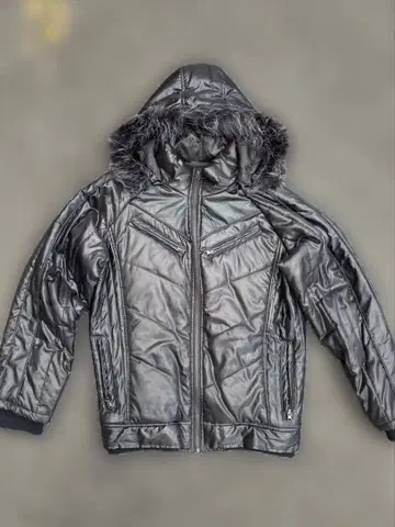 y2k 퍼 다운 00s 갸루 남자 짧은 기장 그런지 archive 광택