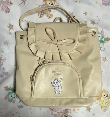 디즈니 아리스토캣 마리 프릴 백팩