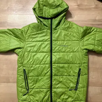 mont-bell 게코 그린 퍼프 자켓 네이비