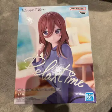 5등분의 신부 나카노 미쿠 Relax time 피규어