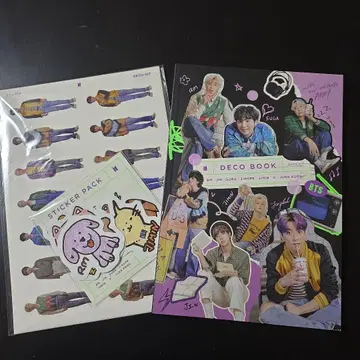 BTS 데코북 & 스티커 팩