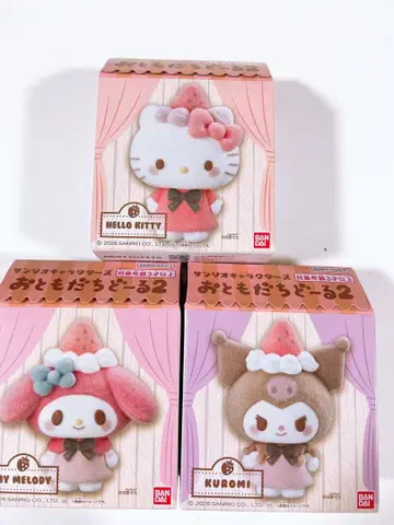 산리오 캐릭터즈 오토모다치돌 2 키티 마이멜로디 쿠로미