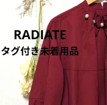 RADIATE 라디에이트 블라우스 상의 펄 깔끔 야마다야
