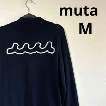 muta MARINE 무타 집업 가디건 니트 M