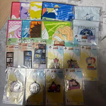 제일복권 원피스 드라마틱 메모리즈 하위상 세트