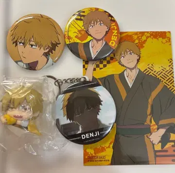 장미 체인소 맨 레제편 캔뱃지 키링 오네무탄