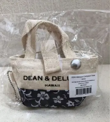 DEAN & DELUCA 하와이 한정판 에코백 참 폴더블 토트