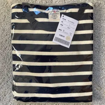 새상품 미사용 AVIREX 아비렉스 보더 긴팔 T셔츠 배송비 포함