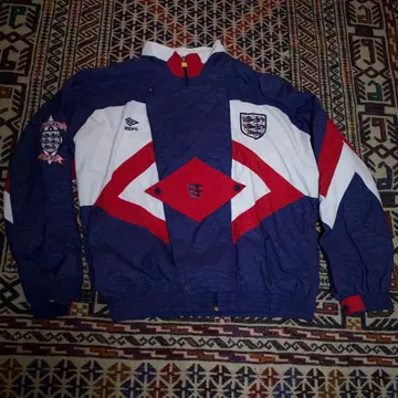 90s 올드 엄브로 잉글랜드 대표 나일론 자켓