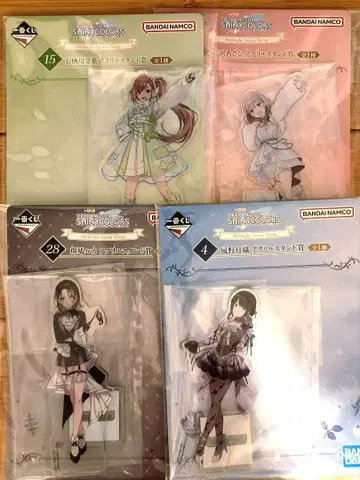 샤니마스 제일복권 아크릴 스탠드 이카루가 루카 외 세트