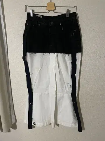 빈티지 리메이크 타이트 스커트 데님 [ canari vintage ]