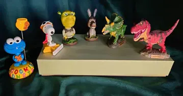 스누피 외, USJ 스타 보블헤드 6종 세트