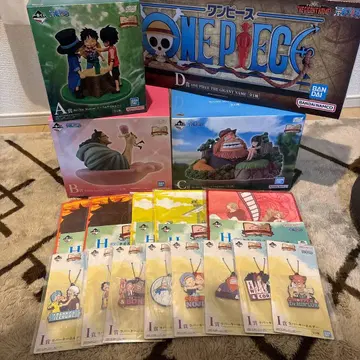 원피스 제일복권 드라마틱 메모리즈 A상 B상 C상 D상 피규어 세트