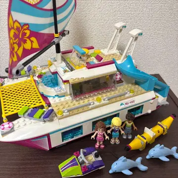 새상품급 LEGO 레고 프렌즈 41317 하트레이크 와쿠와쿠 오션 크루즈