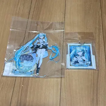 하츠네 미쿠 39culture EXTRA 기사 아크릴 스탠드 키링