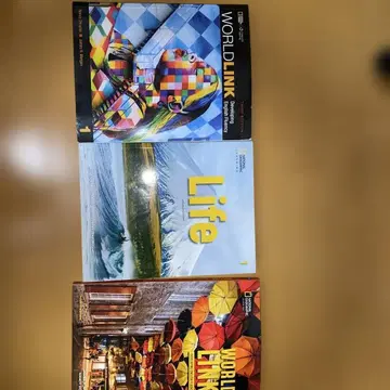 WORLD LINK 1 & Life 1 세트