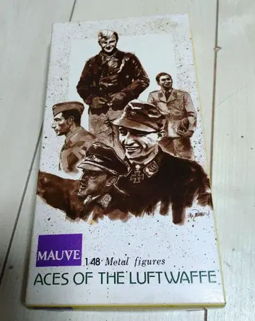 MAUVE 1/48 루프트바페의 에이스들 메탈 피규어