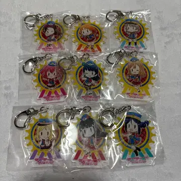 러브 라이브! 선샤인!! Aqours 프리미엄 샵 아크링 키링