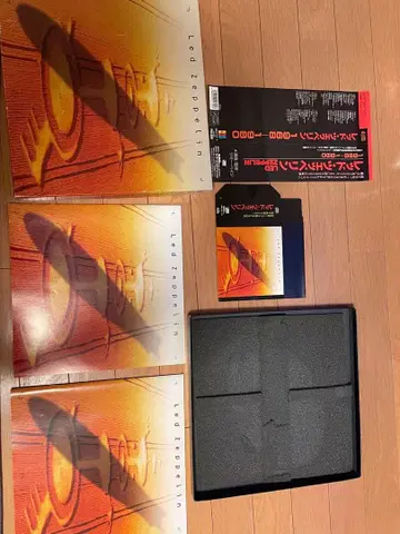 레드 제플린 4장 세트 베스트 CD 박스 세트