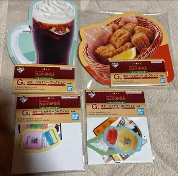 코메다 커피점 제일복권 메모 스티커 5장 세트 덤 지퍼백