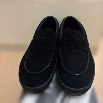 VANS 스케이트 로퍼 스웨이드 블랙/블랙