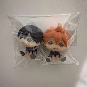 [하이큐!!] 큐룽하게 쳐다보는 포즈 미니 피규어 히나타 카게야마 세트