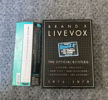 BRAND X LIVEVOX 공식 부트렉 6장 CD
