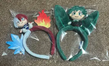 미도리야 이즈쿠 봉제 인형 포함 머리띠