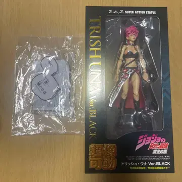 WF 한정판 죠죠 트리쉬 BLACK 초상 가동 피규어