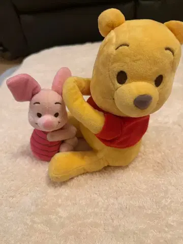 곰돌이 푸와 피글렛 봉제 인형 세트