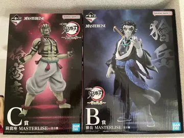 귀멸의 칼날 제일복권 C상 아카자 B상 카이가쿠 피규어