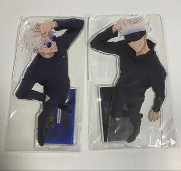 주술회전 빅 아크릴 스탠드 고죠 사토루 2종 세트