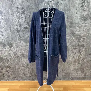 axes femme 엑시즈팜 롱 니트 가디건 네이비(M)