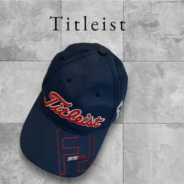 [ 새상품급 ] Titleist 타이틀리스트 네이비 캡 FJ 풋조이
