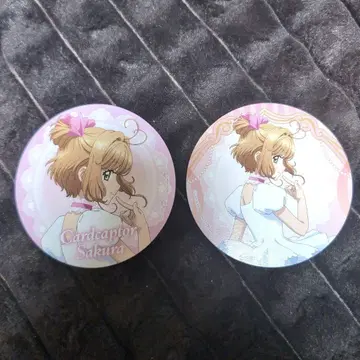 카드캡터 사쿠라 콜라보 카페 트리 빌리지 코스터 2종 세트