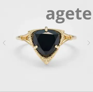 agete K10 스피넬 반지