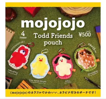 mojojojo Todd Friends 파우치 컴플리트 세트