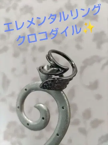 크로코 엘레멘탈 반지 GSTV