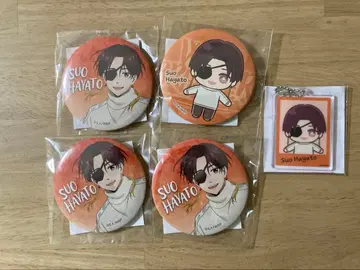 WIND BREAKER 세가 럭키 쿠지 캔뱃지 아크링 키링 소방준비