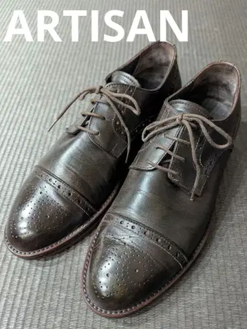 ARTISAN 아티산 가죽 신발 비즈니스 드레스 신발 사이즈 42 코무사