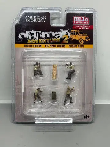 아메리칸 디오라마 1/64 피규어 offroad adventure2