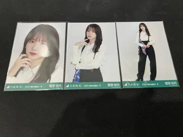 노기자카46 스가와라 사츠키 스카프 3종 컴프 브로마이드