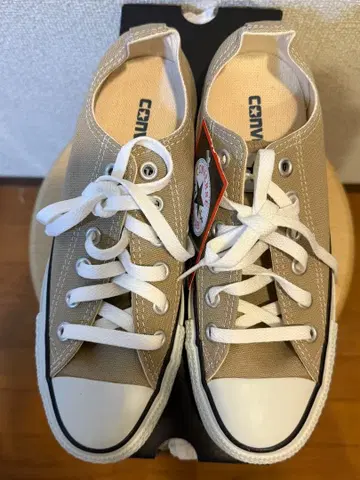 CONVERSE ALL STAR COLORS OX 23.5cm 베이지