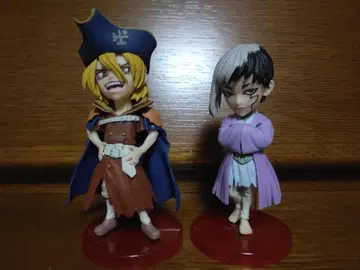 Dr.STONE 월드 컬렉터블 피규어 아사기리 겐 나나미 류스이