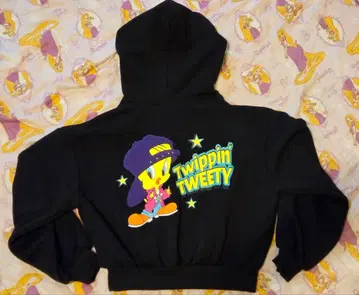 루니툰 트위피니트위티 속기모 집업 후드티 M