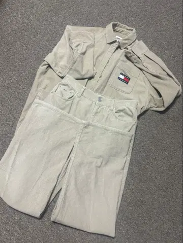타미힐피거 TOMMY 코듀로이 셋업