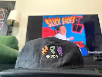 USA CA Arbor Skateboards 스케이트보드 캡 블랙